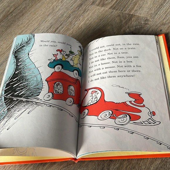 Dr. Seuss Green Eggs and Ham Hardcover Book - Picture 7 of 14